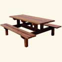 MESA DE PICNIC EN TEKA