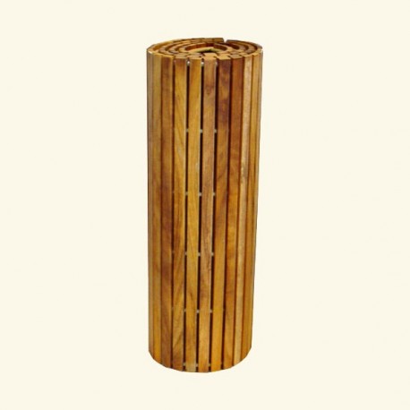 PISO FLEXIBLE EN MADERA DE IROKO