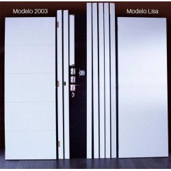 Kit Puerta Lisa y 2003 Lacada Blanca