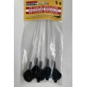 Blister 5 cánulas para espuma Soudal