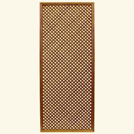 Celosía Enmarcada para Exterior 228x92x22cm. Hueco 2cm