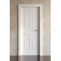 Puerta lacada en blanco Block modelo clásica 5b