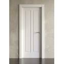 Puerta lacada en blanco modelo clásica 2br
