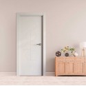 Puerta lacada en blanco Block modelo Diverxion 6055
