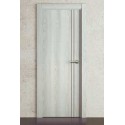 Puerta Vinilo 2D Block G1009 Glaciar con Greca Marrón