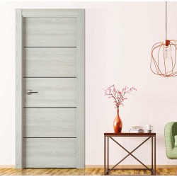 Puerta Laminada Block X1000 Blanco Savia