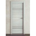 Puerta Vinilo 2D Block X2004 Glaciar con Greca Negra