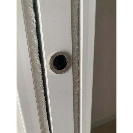 Puerta corredera lacada en blanco modelo 2016