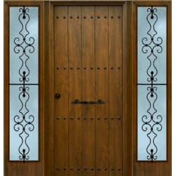 Puerta Metálica de Seguridad Rústico 2
