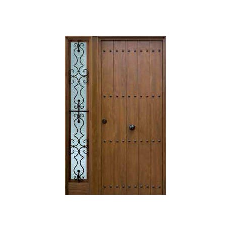 Puerta Metálica de Seguridad Rústico