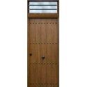 Puerta Metálica de Seguridad Rústico