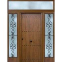 Puerta Metálica de Seguridad Rústico