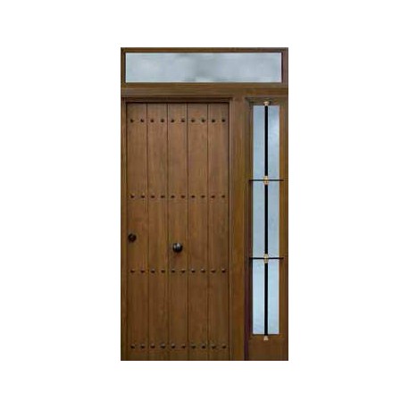Puerta Metálica de Seguridad Rústico