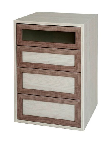 Cajonera Atenas Tablex Cristal Mate (Frente 20cm)
