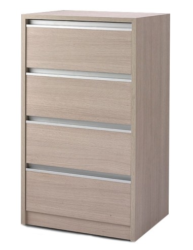 Cajonera con 4 cajones - Modelo Inox