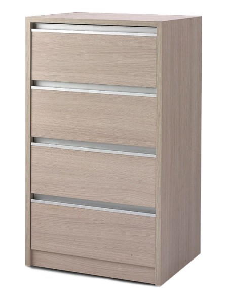 Cajonera con 4 cajones - Modelo Inox