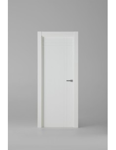 Puerta lacada en blanco Block modelo 2005