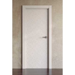 Puerta lacada en blanco Block modelo Imaginación Delicia