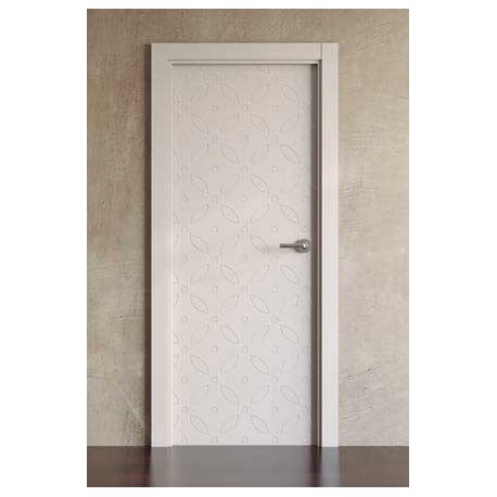 Puerta lacada en blanco Block modelo Imaginación Delicia