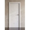 Puerta lacada en blanco Block modelo Imaginación Dulces Sueños