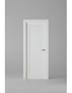 Puerta lacada en blanco modelo 8001