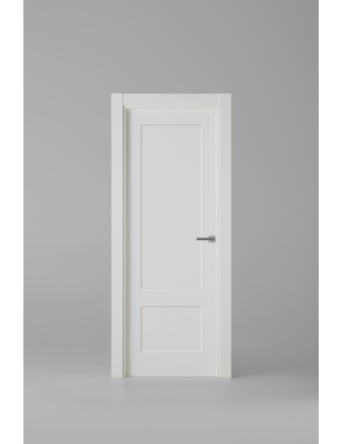 Puerta lacada en blanco modelo 8002