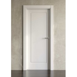 Puerta lacada en blanco Simple modelo clásica 600 1pr