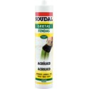 Silicona grietas blanca Soudal